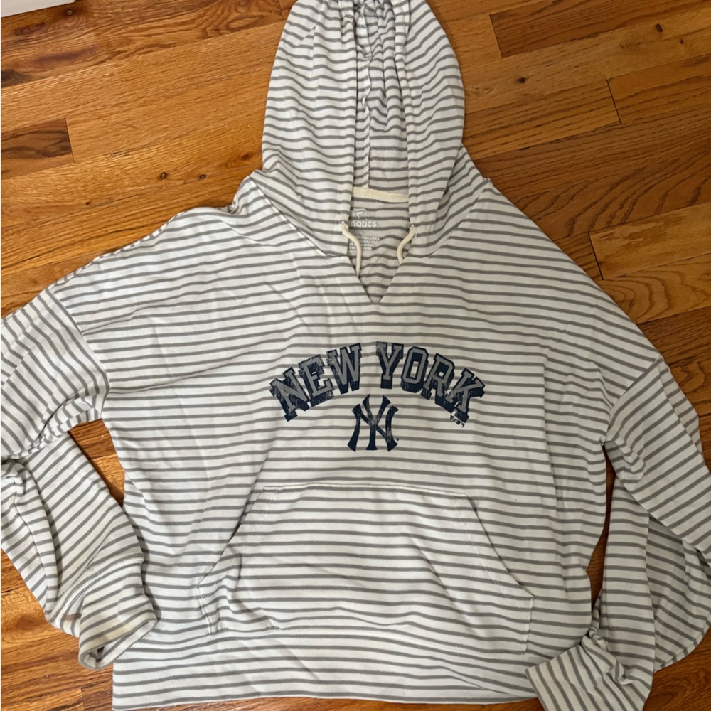 Striped New York Hoodie